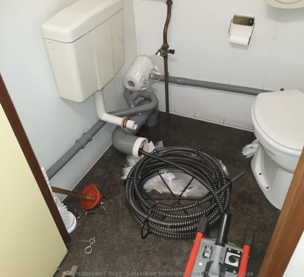 5 manieren toilet ontstoppen Tilburg: spoedtips