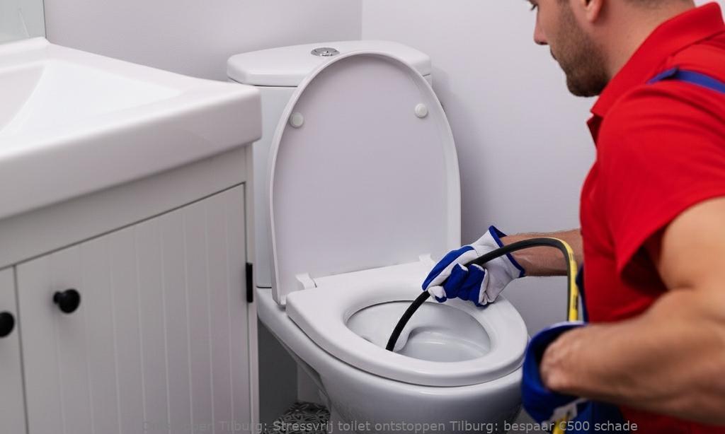 Stressvrij toilet ontstoppen Tilburg: bespaar €500 schade