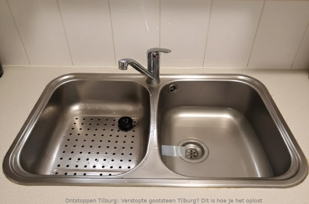 Verstopte gootsteen Tilburg? Dit is hoe je het oplost